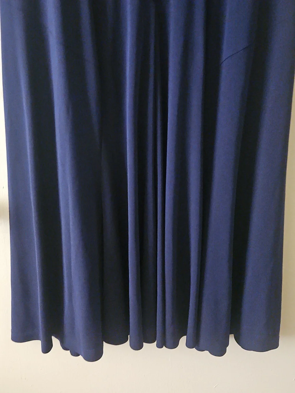 Ralph Lauren Navy Sleeveless Cowl-Neck Midi Dress - Picture 6 of 6